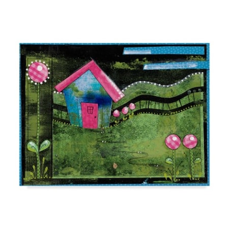 Maureen Lisa Costello 'Garden Of Whimsical Flowers 2' Canvas Art,18x24